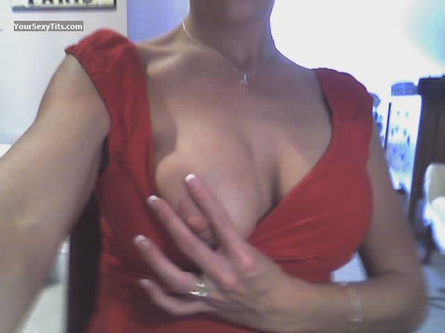 Tit Flash: My Big Tits (Selfie) - 017ROMLI from United States
